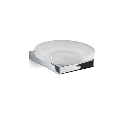 Portasapone in Ottone e Cromall Gedy serie Lanzarote - Cromato by CeramicStore | Lo specialista del tuo bagno