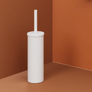 Scopino con ciuffo in setole Gedy modello Tonga - Bianco Matt by CeramicStore | Lo specialista del tuo bagno