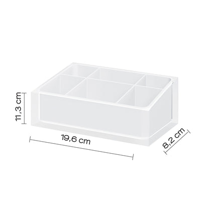 Organizer da appoggio Gedy serie Rainbow - Bianco by CeramicStore | Lo specialista del tuo bagno