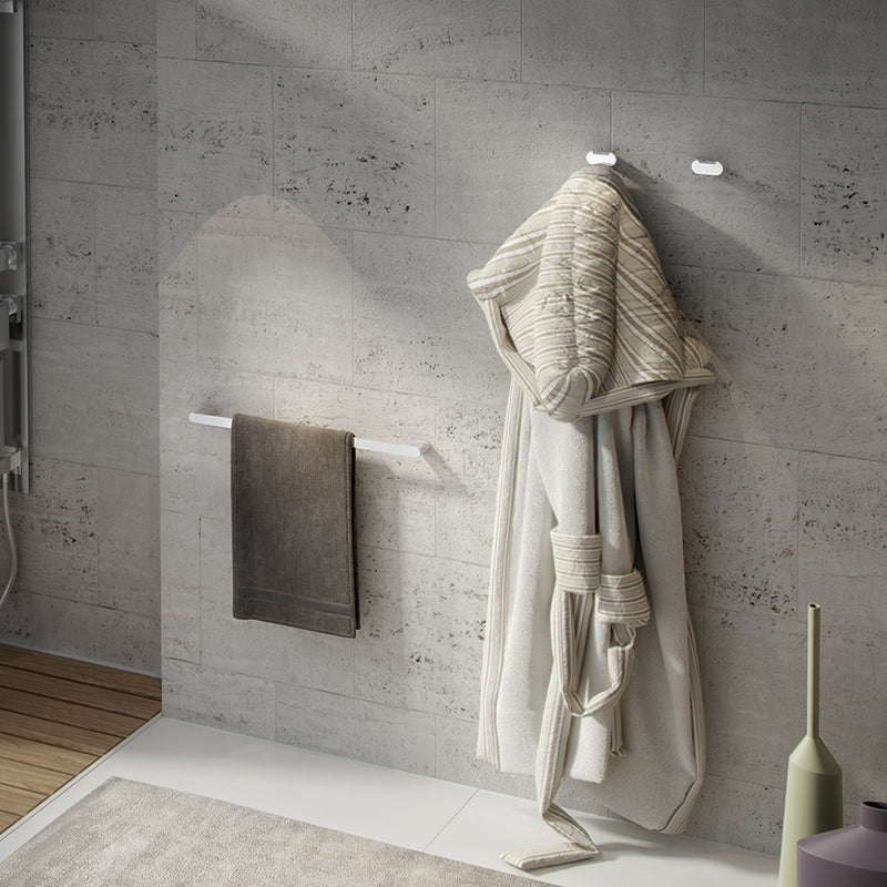 Appendiabiti doppio a parete Gedy serie Azzorre - Cromato by CeramicStore | Lo specialista del tuo bagno