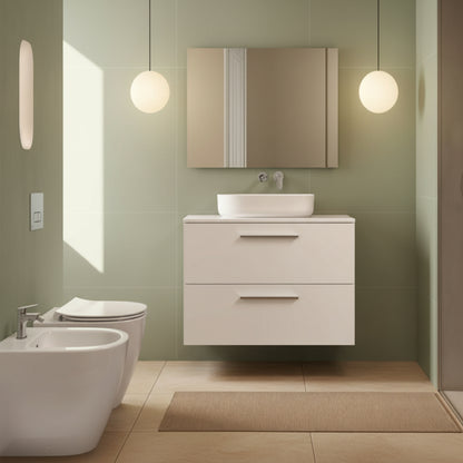 Sanitari Ideal Standard I.LIFE O con Scarico Traslato fino a 32 cm con sedile normal close slim