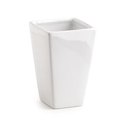 Portaspazzolini in ceramica Gedy serie Karima - Bianco