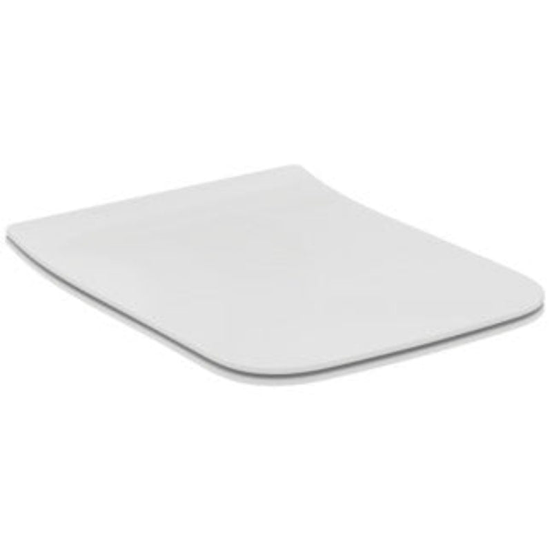 Copriwater originale di ricambio per WC Ideal Standard modello Blend Cube Slim Bianco Standard  Soft Close