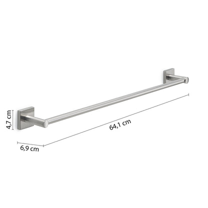 Portasalviette a muro 45 cm Fuji di Gedy - Spazzolato by CeramicStore | Lo specialista del tuo bagno