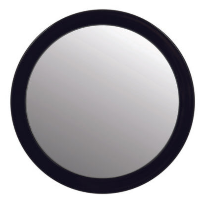 Specchio da bagno ingranditore rotondo con ventosa colore nero by CeramicStore | Lo specialista del tuo bagno