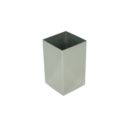 Portaspazzolini in Acciaio Inox Gedy serie Nemesia - Lucido