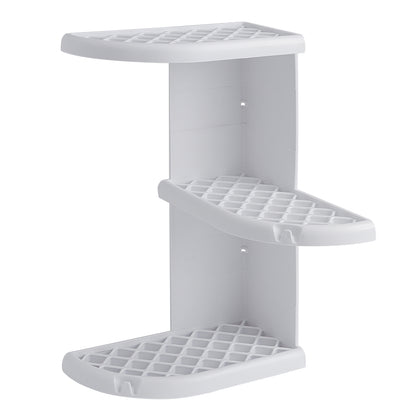 Portaoggetti doccia angolare modello Oscar di Gedy - Bianco by CeramicStore | Lo specialista del tuo bagno