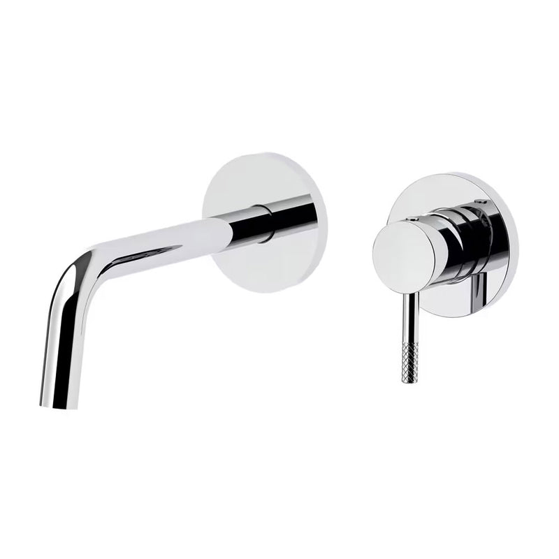 Set esterno per miscelatore incasso lavabo completo di piastra in ottone e bocca da 178 mm - Paffoni JLBOX105CR70