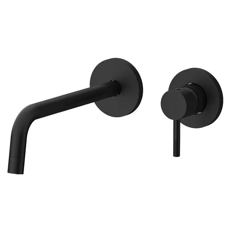 Set esterno per miscelatore incasso lavabo completo di piastra in ottone e bocca da 248 mm - Paffoni JLBOX105NO70