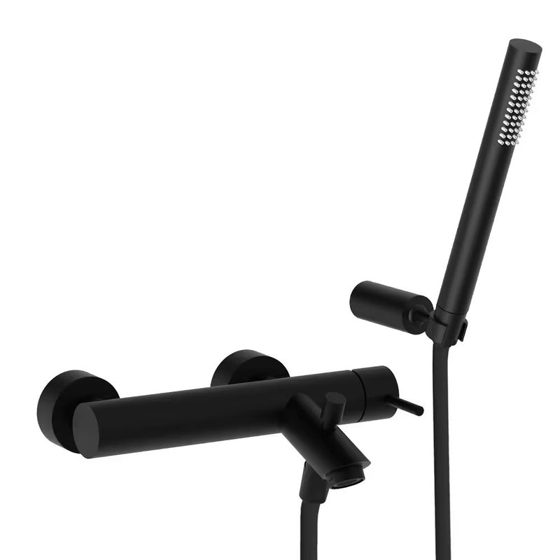 Miscelatore incasso vasca/doccia (2 uscite) con deviatore, flessibile e doccetta Paffoni Jolly JL023NO