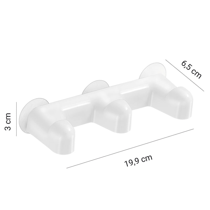 Appendiabiti multiplo di Gedy serie Junior - Bianco by CeramicStore | Lo specialista del tuo bagno