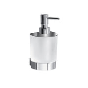 Dosasapone con erogatore in Cromall a parete Kent di Gedy - Cromato by CeramicStore | Lo specialista del tuo bagno