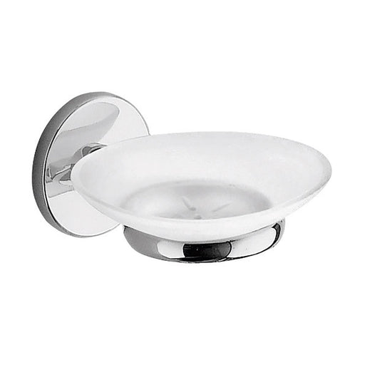 Portasapone a muro Vermont Pro di Gedy - Cromato by CeramicStore | Lo specialista del tuo bagno