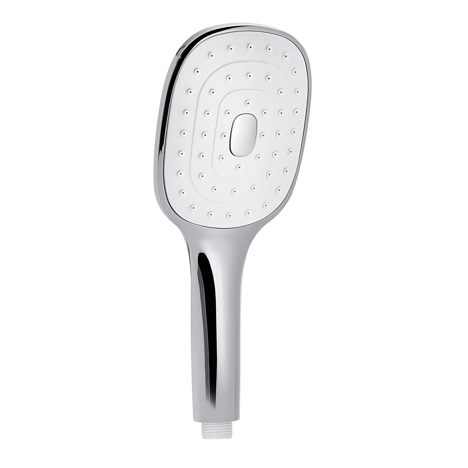 Doccetta 1 getto con pulizia anticalcare a pulsante modello Tendence 08 di Gedy - Cromato/Bianco by CeramicStore | Lo specialista del tuo bagno