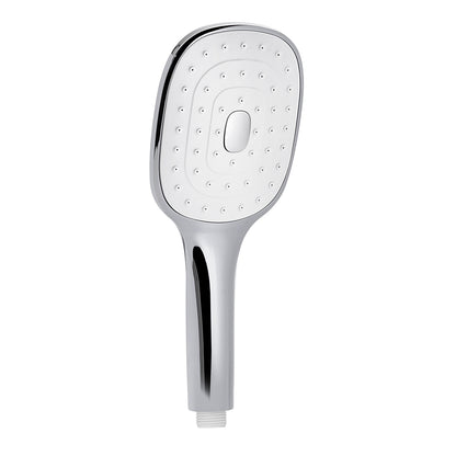 Doccetta 1 getto con pulizia anticalcare a pulsante modello Tendence 08 di Gedy - Cromato/Bianco by CeramicStore | Lo specialista del tuo bagno