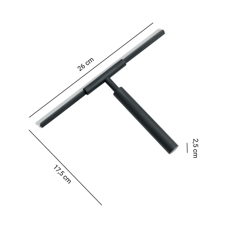 Tergivetro modello Thor in ottone - Nero Matt by CeramicStore | Lo specialista del tuo bagno