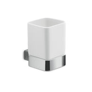 Portaspazzolini a muro Spluga di Gedy - Cromato by CeramicStore | Lo specialista del tuo bagno