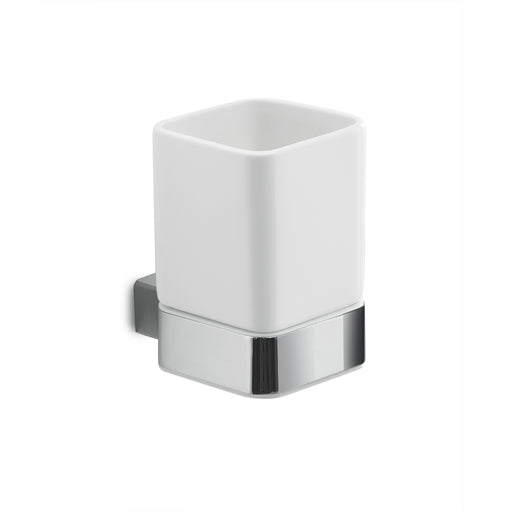 Portaspazzolini a muro Spluga di Gedy - Cromato by CeramicStore | Lo specialista del tuo bagno