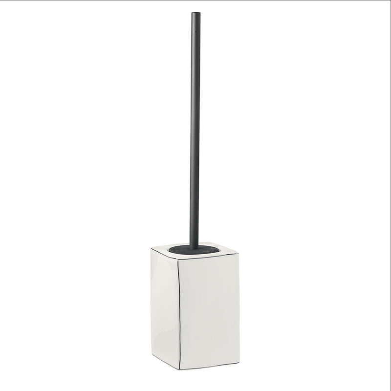 Scopino wc in ceramica Gedy serie Lucrezia - Bianco by CeramicStore | Lo specialista del tuo bagno