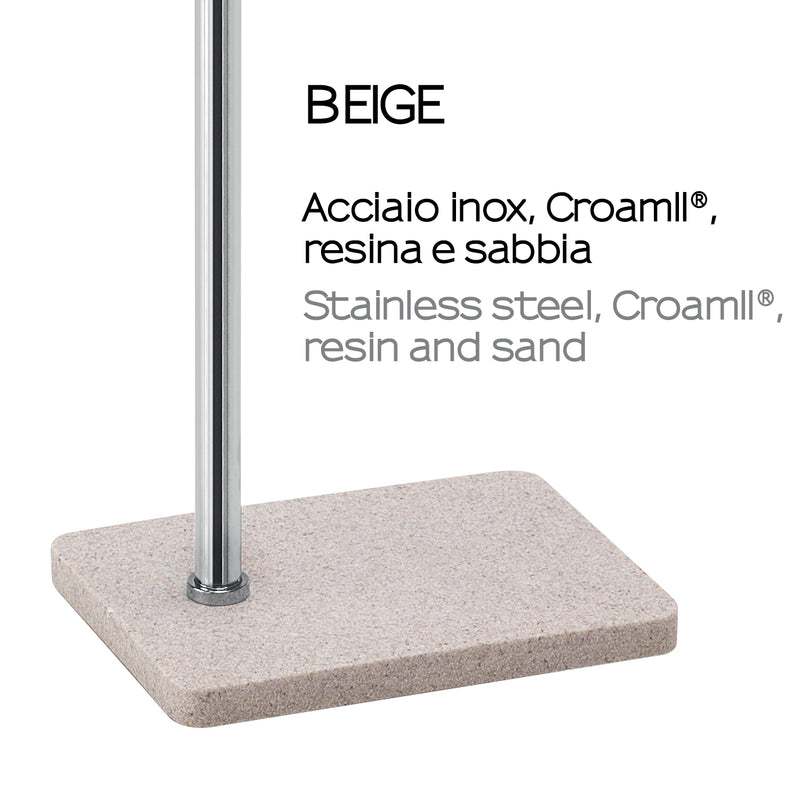 Piantana porta asciugamani Artà¹ di Gedy - Beige
