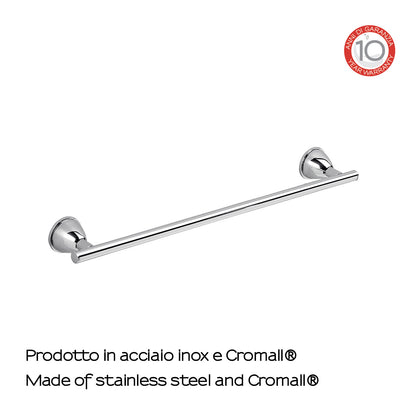 Porta asciugamani 35 cm in Acciaio Inox Genziana di Gedy - Cromato by CeramicStore | Lo specialista del tuo bagno