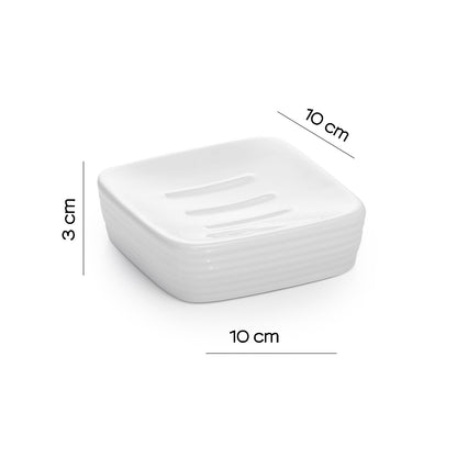 Portasapone in ceramica Gedy serie Kelly - Bianco