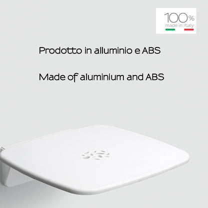 Sedile ribaltabile per doccia modello Prima Classe di Gedy - Bianco by CeramicStore | Lo specialista del tuo bagno