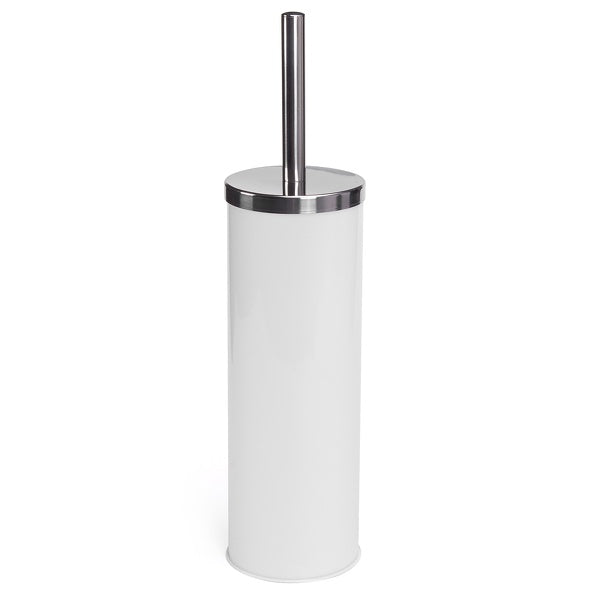 Scopino WC con supporto in Acciaio Inox - Bianco Lucido by CeramicStore | Lo specialista del tuo bagno