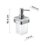 Dosasapone in Ottone e Cromall Gedy serie Samoa - Cromato by CeramicStore | Lo specialista del tuo bagno