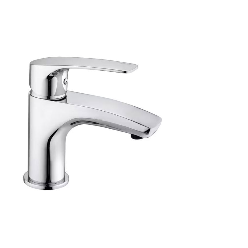 Miscelatore lavabo small cromato con scarico clic-clac serie Lime - Paffoni LM061KCR