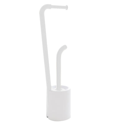 Piantana portarotolo e scopino Wc di Gedy serie Wendy - Bianco