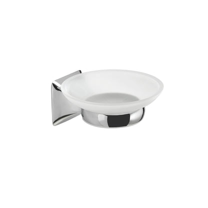 Portasapone a muro di Gedy serie Cervino - Cromato by CeramicStore | Lo specialista del tuo bagno