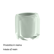 Portaspazzolini Gedy serie Chanelle - Verde Menta