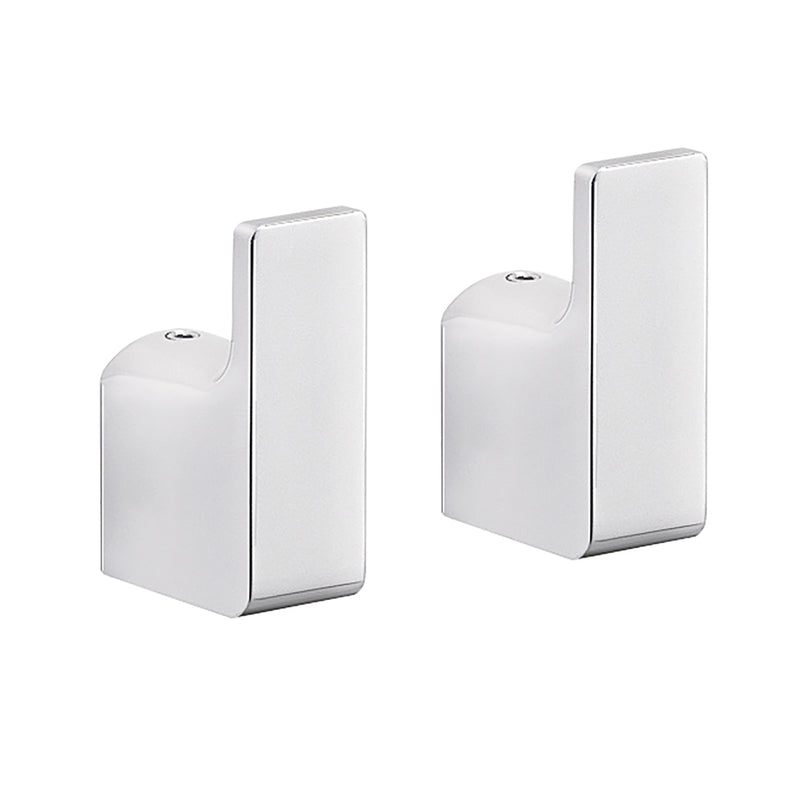 Appendiabiti 2 pezzi a muro Gedy serie Pirenei - Cromato by CeramicStore | Lo specialista del tuo bagno