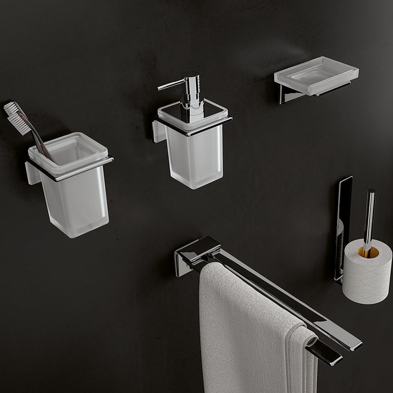 Portasapone a parete in Ottone e Acciaio AISI 304 Gedy serie Il Giglio - Cromato by CeramicStore | Lo specialista del tuo bagno