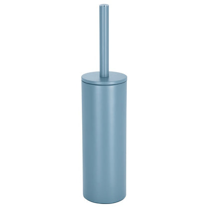 Scopino Wc con supporto in acciaio modello Akira - Blu nebbia opaco by CeramicStore | Lo specialista del tuo bagno