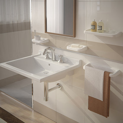 Portasapone a parete di Gedy serie Darios - Bianco by CeramicStore | Lo specialista del tuo bagno