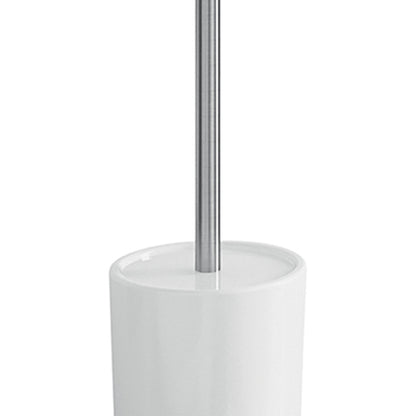 Scopino in ceramica e Acciaio Inox Gedy serie Petunia - Bianco by CeramicStore | Lo specialista del tuo bagno