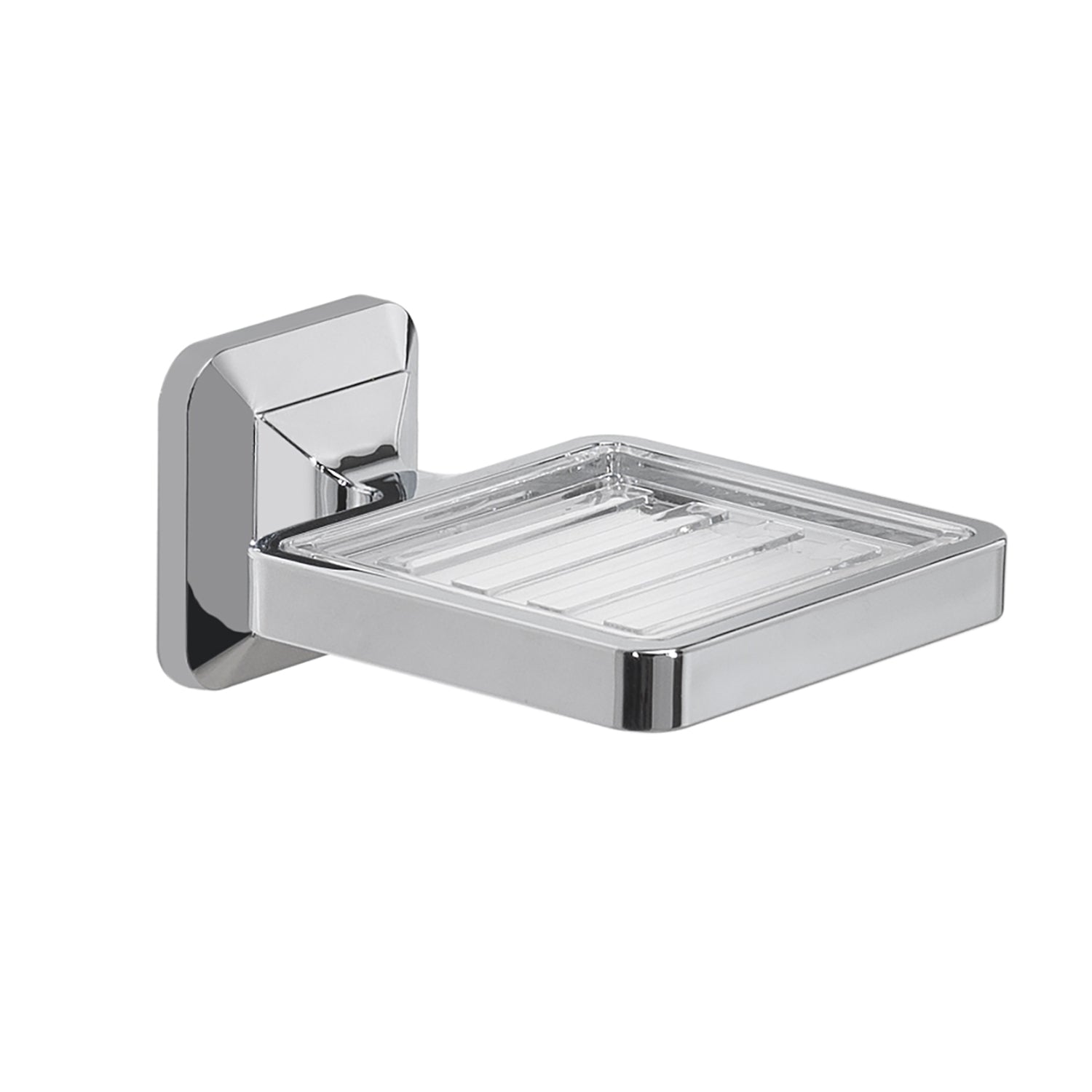 Portasapone con ventosa Gedy Ventus cm 10x12.2x6 in Acciaio Inox by CeramicStore | Lo specialista del tuo bagno