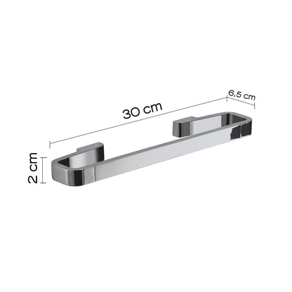Portasalviette 30 cm in Ottone e Cromall Gedy serie Samoa - Cromato by CeramicStore | Lo specialista del tuo bagno