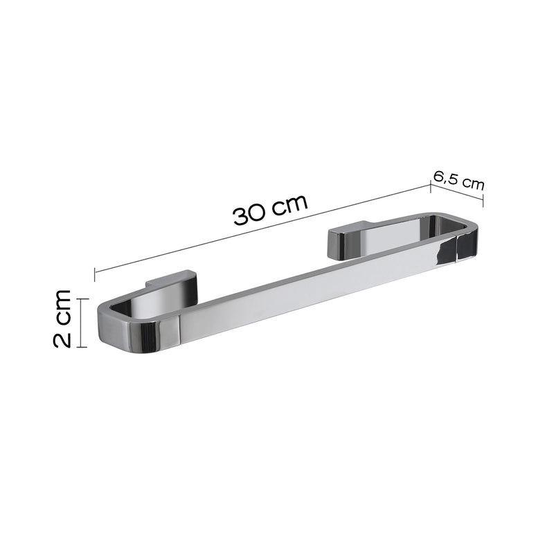 Portasalviette 30 cm in Ottone e Cromall Gedy serie Samoa - Cromato by CeramicStore | Lo specialista del tuo bagno