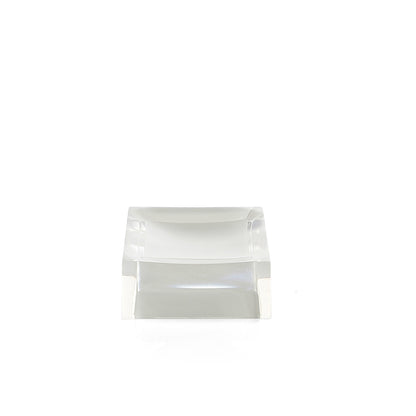 Portasapone da appoggio in resina collezione Gedy serie Rainbow - Bianco