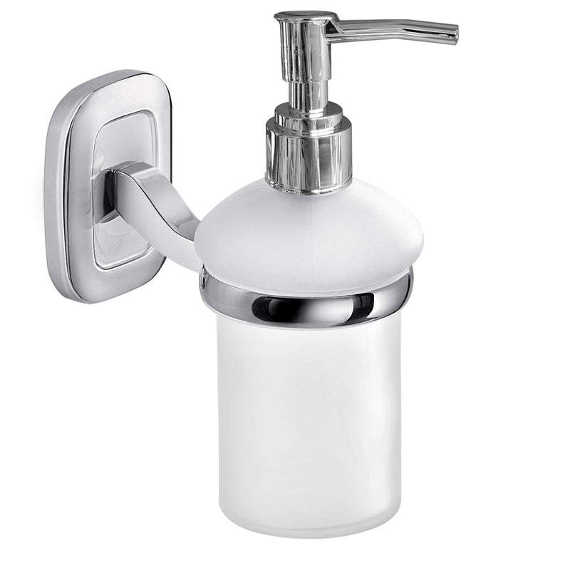 Dispenser sapone a parete di Gedy serie Everest - Cromato by CeramicStore | Lo specialista del tuo bagno
