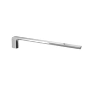 Portasalviette a muro fisso a 1 braccio Gedy serie Pirenei - Cromato by CeramicStore | Lo specialista del tuo bagno
