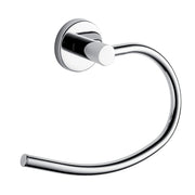 Porta asciugamani ad anello in Acciaio Inox e Cromall Gedy serie Felce - Cromato by CeramicStore | Lo specialista del tuo bagno