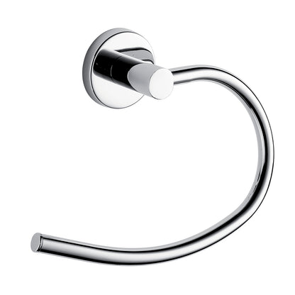 Porta asciugamani ad anello in Acciaio Inox e Cromall Gedy serie Felce - Cromato by CeramicStore | Lo specialista del tuo bagno