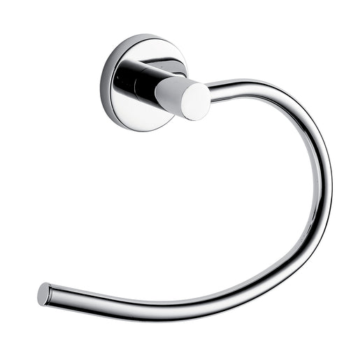 Porta asciugamani ad anello in Acciaio Inox e Cromall Gedy serie Felce - Cromato by CeramicStore | Lo specialista del tuo bagno