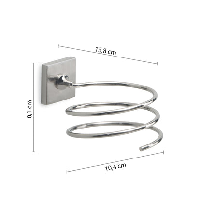 Gedy Porta Phon A Muro Fuji - Finitura Spazzolato Cromall by CeramicStore | Lo specialista del tuo bagno