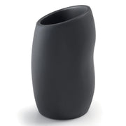 Portaspazzolini da appoggio Gedy serie Iside - Nero Matt