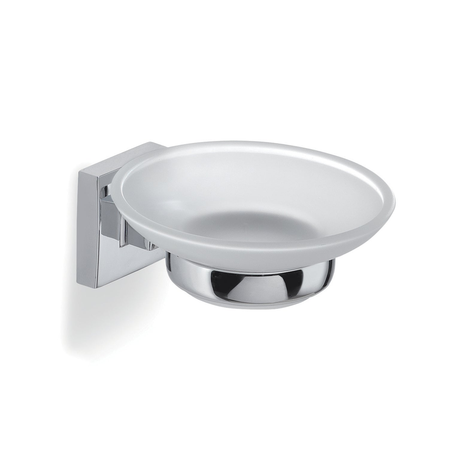 Portasapone a muro di Gedy serie Olimpo - Cromato by CeramicStore | Lo specialista del tuo bagno